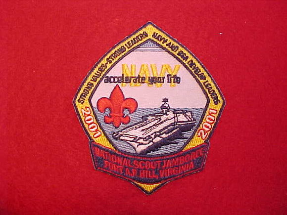 2001 NJ PATCH, NAVY STAFF