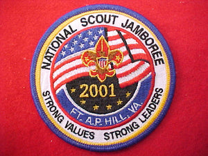 2001 pack patch, 3.875 diameter, mint condition, rare