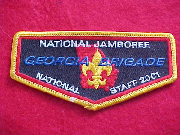 2001 NJ FLAP, GEORGIA BRIGADE, YELLOW BDR.