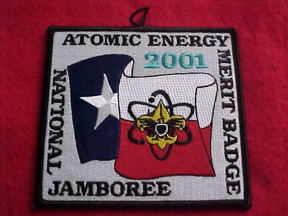 2001 NJ PATCH, ATOMIC ENERGY MERIT BADGE STAFF