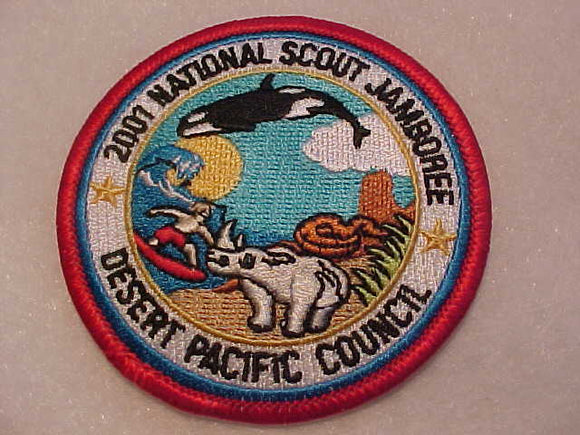 2001 NJ PATCH, DESERT PACIFIC COUNCIL, 3