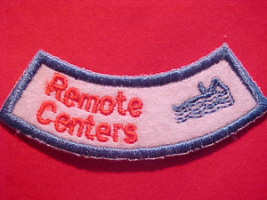 2001 NJ ACTIVITY SEGMENT, "REMOTE CENTERS"