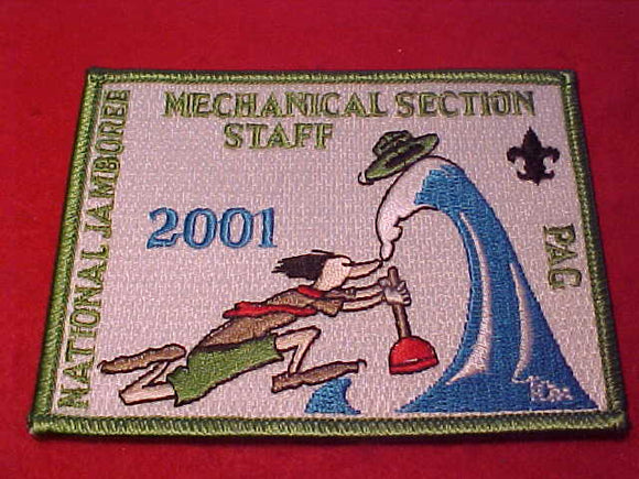 2001 NJ MECHANICAL SECTION STAFF PAG PATCH