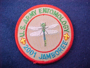 2001 patch, u.s. army entomology
