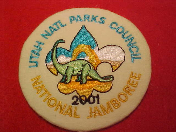 2001 NJ UTAH NATL PARKS COUNCIL CONTINGENT PATCH
