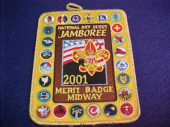 2001 NJ MERIT BADGE MIDWAY STAFF PATCH