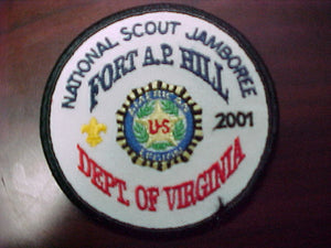 2001 patch, staff, american legion