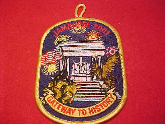 2001 NJ GATEWAY TO HISTORY PATCH