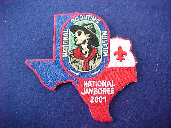 2001 patch, national scouting museum
