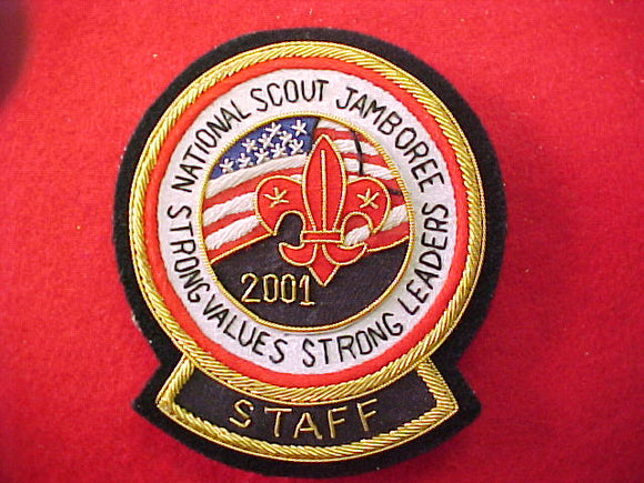 2001 patch, staff, bullion