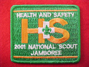 2001 patch, health and safety, staff