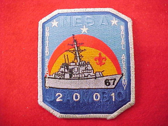 2001 patch, nesa/u.s. naval academy, staff