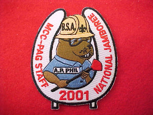 2001 patch, mcc-pag, staff
