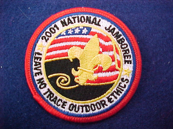 2001 patch, leave no trace outdoor ethics, staff
