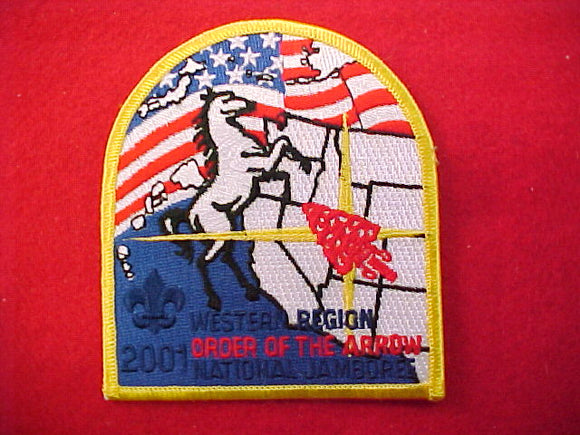 2001 patch, order of the arrow, western region