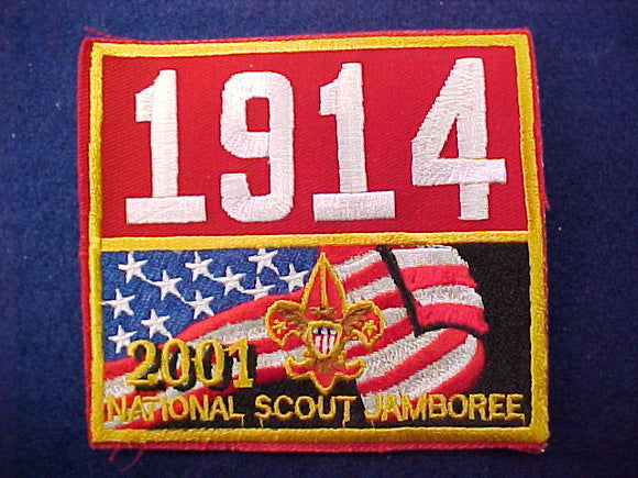 2001 patch, troop 1914