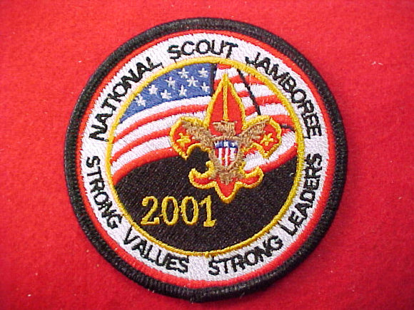 2001 pocket patch, trading post issue, black border