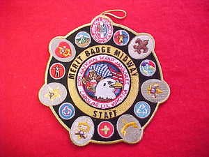 2005 NJ patch, merit badge midway staff