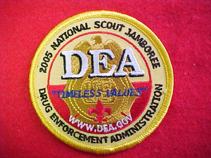 2005 NJ patch, drug enforcement administration DEA staff