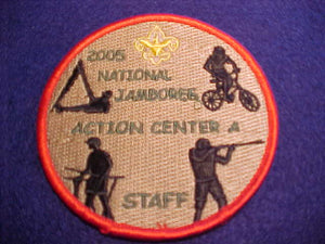 2005 NJ PATCH, ACTION CENTER "A" STAFF