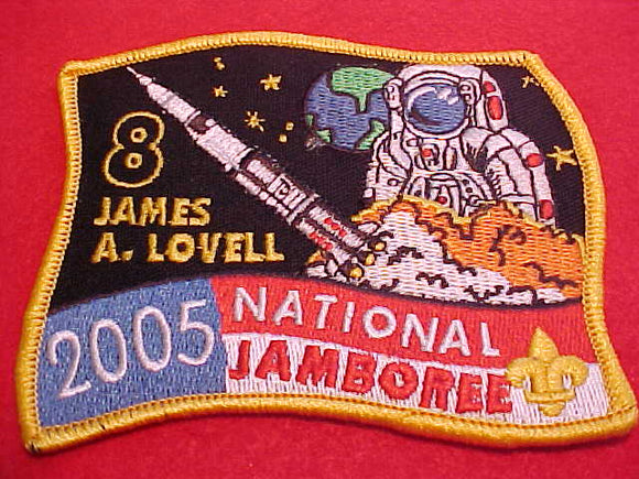 2005 NJ PATCH, SUBCAMP 8, JAMES A. LOVELL