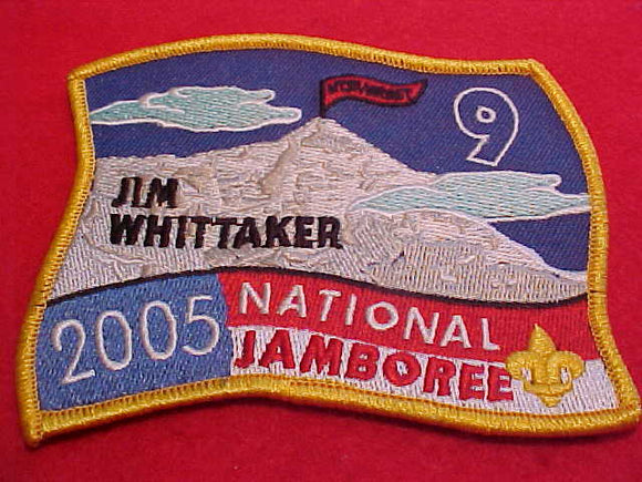 2005 NJ PATCH, SUBCAMP 9, JIM WHITTAKER