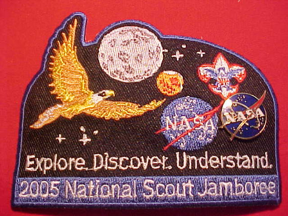 2005 NJ PATCH & PIN, NASA STAFF