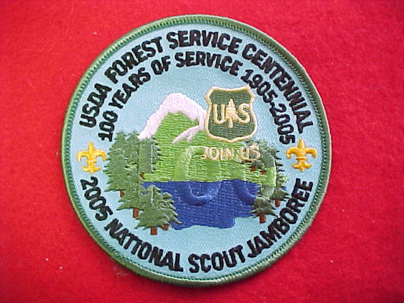 2005 NJ patch, USDA forest service staff