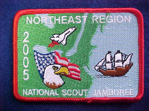 2005 NJ pocket patch, northeast region