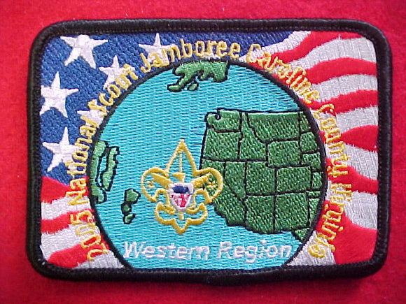 2005 NJ pocket patch, western region, 2.675x3.675