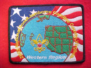 2005 NJ pocket patch, western region, 3.5x4.5"