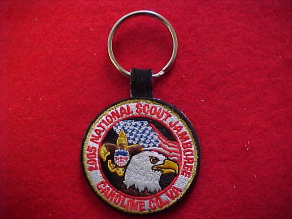 2005 NJ key chain, embroidered