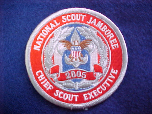 2005 NJ patch, chief scout executive