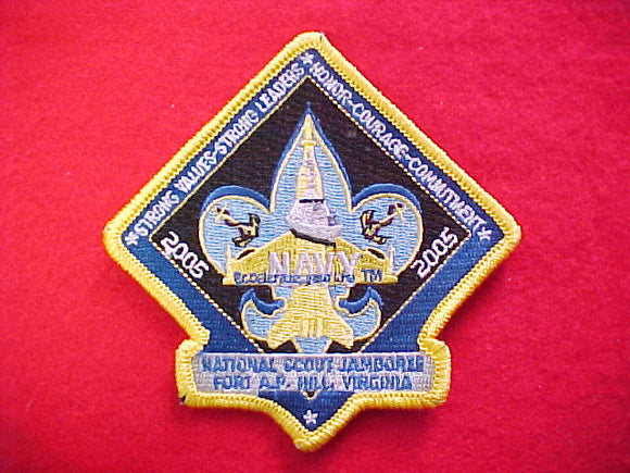 2005 NJ patch, navy