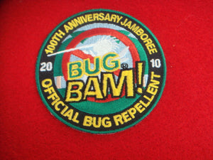 2010 NJ Bug Bam Official Repellent Patch