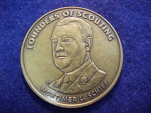 2010 NJ TOKEN, MORTIMER L. SCHIFF, FOUNDERS OF SCOUTING