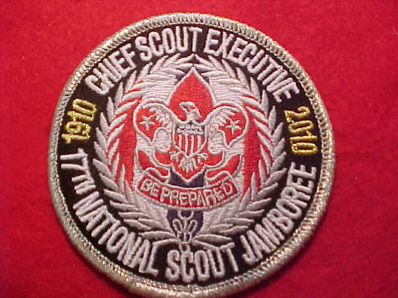 2010 NJ PATCH, CHIEF SCOUT EXECUTIVE