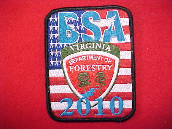 2010 nj, virginia department of forestry patch