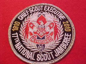 2010 NJ PATCH, CHIEF SCOUT EXECUTIVE