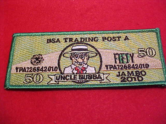 2010 NJ PATCH, TRADING POST A, UNCLE BUBBA