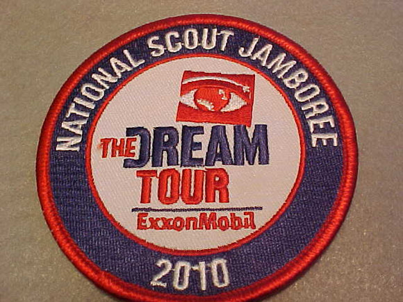 2010 NJ PATCH, EXXON MOBIL, THE DREAM TOUR