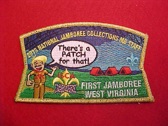 2013 NJ PATCH, COLLECTIONS MERIT BADGE STAFF