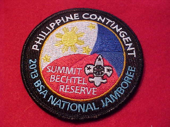 2013 NJ PATCH, PHILIPPINE CONTIGENT
