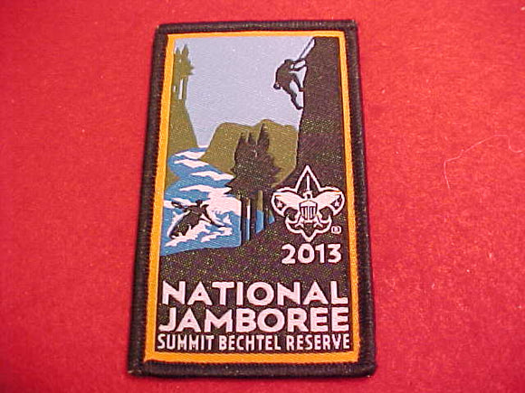 2013 NJ PATCH, OFFICIAL, WOVEN, 47X80MM