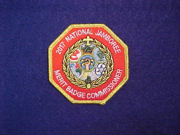 2017 NJ PATCH, MERIT BADGE COMMISSIONER