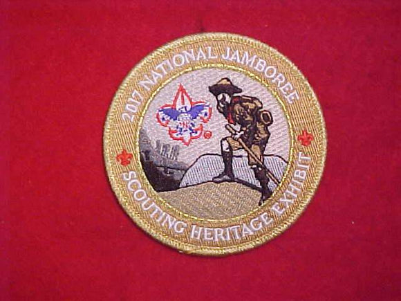 2017 NJ PATCH, SCOUTING HERITAGE EXHIBIT STAFF