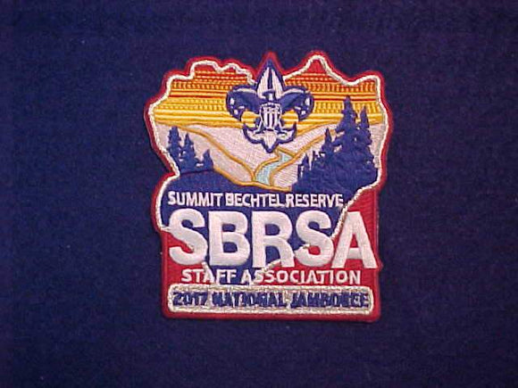 2017 NJ PATCH, SUMMIT BECHTEL RESERVE STAFF ASSOCOATION