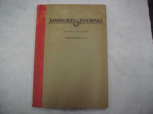 1937 NJ JAMBOREE JOURNALS, JUNE 29-JULY 9, BOUND HARDBACK EDITION PRODUCED BY BSA, GOOD COND., 12 X 17"
