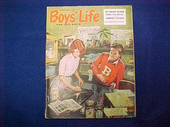 60 NJ boys' life magazine, 9/1960 issue, jambo pics inside
