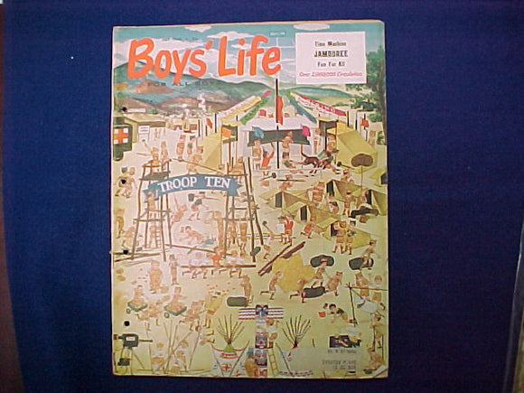 60 NJ boys' life magazine, 7/1960 jamboree issue, used, excellent cond.